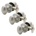 Egg Knob Passage Door Handles (Set of 3)