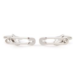 Cuff Daddy Silvertone Safety Pin Links