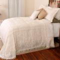 Louisa Ecru Chenille Queen Bedspread
