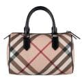 Burberry Nova Check Bowling Bag 