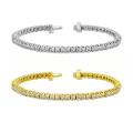14k Gold 6ct TDW Diamond Tennis Bracelet (I-J, I1-I2)