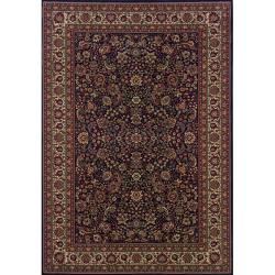 Astoria Blue/ Red Traditional Area Rug (10' x 12'7)