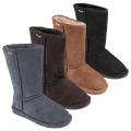 Bearpaw Womens Emma 10-inch Sheepskin-lined Suede Boot