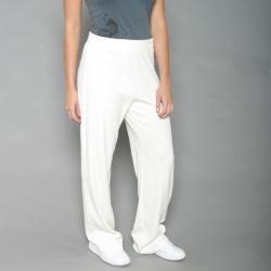 Jones New York Women's White Sugar Sweatpants