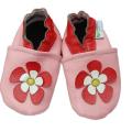 Hawaii Flower Soft Sole Leather Baby Shoes