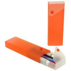 Red Slide Pencil Cases (Pack of 12)