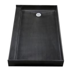 Tile Ready Shower Pan (42 x 60 Left PVC Drain)