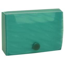 Green Wave 3.5x2.5-in Business Card Cases (Pack of 12)