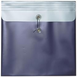 Metallic Purple 13 in. x 13 in. Plastic Envelopes (Pack of 12)