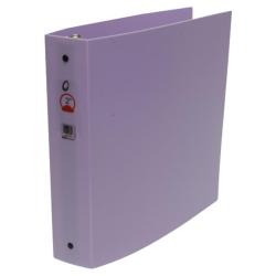 Purple Lilac Heavy-duty Poly Plastic 2-inch Binders (Case of 12)