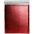Red Metallic 10x13 Open End Bubble Mailers (Pack of 12)
