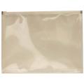 Letter Booklet Clear Plastic Zip Closure Envelope (Set of 12)