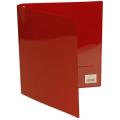 Hudson Envelope Red Clear Grid 0.75-inch Binders (Case of 12)