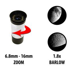 Galileo 5-piece 1.25-inch Telescope Eyepiece Set (Refurbished)