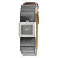 BCBG Max Azria Women's 'Mini Plisse' Satin Bow Grey Dial Watch