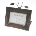 Twigs and Leaves Metal Easel Photo Frame