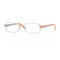 Ray Ban Unisex Silver/ Orange Optical Frames