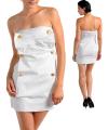 Stanzino Women's White Casual Party Dress