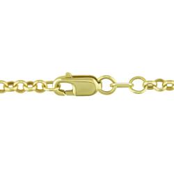 14k Yellow Gold Iolite, Quartz, Peridot and Tourmaline Necklace