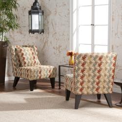 Jaclyn Slipper Chairs with Pillows (Set of 2)