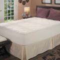 Famous Maker Stain Resistant 305 Thread Count Twin/ Full-size Plush Mattress Pad