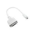 Apple Mini DVI Male to DVI Female Video Adapter White Cable