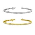 14k Gold 10ct TDW Diamond Tennis Bracelet (I-J, I1-I2)