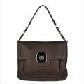 Longchamp Gatsby Moka Leather Shoulder Bag