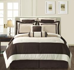 EverRouge Gramercy California King-size 12-piece Bed in a Bag with Sheet Set