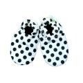 Black Dot Infant Girl Canvas Shoes