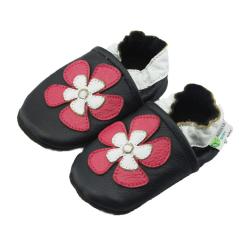 Hawaii Flower Soft Sole Leather Baby Shoes