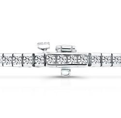 14k Gold 9ct TDW Diamond Tennis Bracelet (I-J, I1-I2)