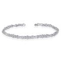 10k White Gold 1/2ct TDW Diamond Tennis Bracelet (I-J, I1-I2)