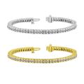 14k Gold 10ct TDW Diamond Tennis Bracelet (I-J, I1-I2)
