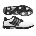 Adidas Men's adiCOMFORT 2 White/ Black/ Silver Golf Shoes