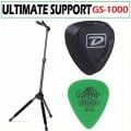 Ultimate Support GS-1000 Genesis Guitar Stand ith 12 .88mm Picks & Holder