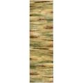 Parallels Multi/ Beige Runner Rug (2' x 5'9)