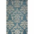 Handmade Luna Pino Damask Rug (5' x 8')