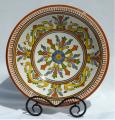 Sauvage Design Ceramic 12-inch Serving Bowl (Tunisia)