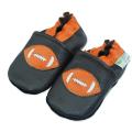 Football Soft Sole Leather Baby Shoes