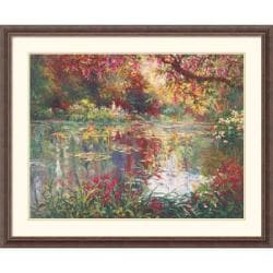 Lynn Gertenbach 'Monet's Pond' Framed Art Print