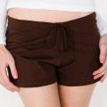 American Apparel Women's Brown California Fleece Shorts