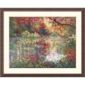 Lynn Gertenbach 'Monet's Pond' Framed Art Print