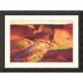 Paul Davis 'Canyon River' Framed Art Print
