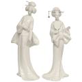 Standing Geisha 13-inch Statue Set (China)
