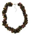 Pearlz Ocean Sterling Silver Tourmaline Chips Necklace