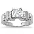 14k Gold 1 3/4ct TDW EGL Certified Clarity-enhanced Diamond Engagement Ring (F-G, SI3)