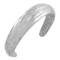 14k White Gold Diamond-cut Toe Ring
