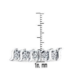 14k Gold 4ct TDW Diamond Tennis Bracelet (J-K, I2-I3)