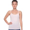 American Apparel Women's Light Pink Sheer Spaghetti Tank Top